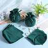 Beebeecraft 6Pcs Velvet Drawstring Pouches ABAG-BBC0001-19B-4