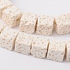 Natural Lava Rock Beads Strands G-L435-01-6mm-11-1