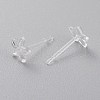 Eco-Friendly Plastic Stud Earrings EJEW-H120-02A-2