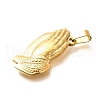 201 Stainless Steel Pendants STAS-Q344-05A-G-2