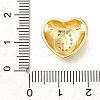 Rack Plating Brass Micro Pave Cubic Zirconia Pendants KK-I722-04G-G-3