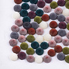 Flocky Acrylic Beads X-FIND-T046-54A-1