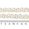 Electroplate Glass Beads Strands EGLA-N012-07D-4