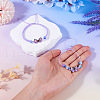 Adjustable Nylon Braided Bead Bracelets BJEW-TA00482-4