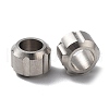 Non-Tarnish 303 Stainless Steel European Beads STAS-Q302-11A-P-1