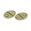Tibetan Style Alloy Pendants PALLOY-D014-19AB-3