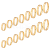 Unicraftale 16pcs 8 Size 201 Stainless Steel Grooved Finger Ring for Women RJEW-UN0002-38G-9