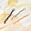 WADORN 3Pcs 3 Colors Iron Bag Curb Chains DIY-WR0001-94-4