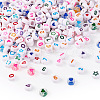  15 Styles Opaque Acrylic Beads MACR-TA0001-64-2