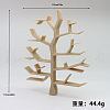 Miniature Dollhouse Bookshelf Tree-shaped PW-WG47DB7-01-1
