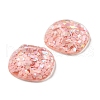 Transparent Epoxy Resin Cabochons CRES-A053-20A-3