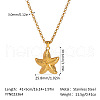 European American Stainless Steel Pendant Necklaces for Women YE1351-2-2