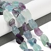 Raw Rough Natural Fluorite Beads Strands G-G116-B01-01-2