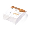 Rectangle with Bread Pattern Paper Baking Bags CARB-K0001-01B-4