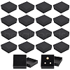 Square Kraft Paper Necklace Earring Storage Gift Boxes CON-WH0095-88A-1