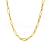 Stainless Steel Paperclip Chains Necklaces for Women PW-WG32A9D-01-1