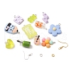 DIY Cartoon Earring Making Kit DIY-FS0004-87-3