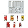 DIY Geometrical Shape Pendant Silicone Molds DIY-YW0008-02-1