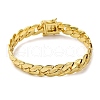 Brass Cuban Link Bracelets for Men Women BJEW-Q060-01G-4