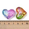 UV Plating Transparent Acrylic Beads MACR-L007-05B-3