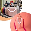 DICOSMETIC DIY Acrylic Round Beaded Stretch Bracelets Making Kits DIY-DC0003-09-6