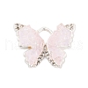 Natural Quartz Crystal Rock Crystal Pendants X-KK-Z066-04S-1