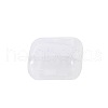 Mini Transparent Plastic Beads Containers PW-WG74209-01-5