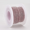 Electrophoresis Iron Rhinestone Strass Chains CHC-Q009-SS6.5-A02-1-3