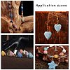 Dyed Natural Lava Rock Bead Strands G-PH0035-01-6