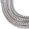 304 Stainless Steel Cuban Link Chains CHS-P007-31P-2