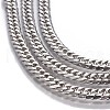 Tarnish Resistant 304 Stainless Steel Cuban Link Chains CHS-P007-31P-2