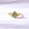 Exquisite S925 Sterling Silver Pave Cubic Zirconia Ring for Various Occasions TE9292-3-3