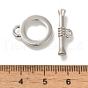 Brass Toggle Clasps KK-H480-03P-4