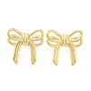 Ion Plating(IP) 304 Stainless Steel Stud Earrings for Women EJEW-N054-21G-1