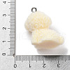Resin Pendants RESI-Q007-06F-3