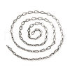 304 Stainless Steel Teardrop Link Chains CHS-S012-09P-2