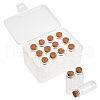   12pcs Glass Jar Glass Bottles Bead Containers AJEW-PH0004-63-1