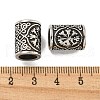 316 Surgical Stainless Steel European Beads STAS-Q326-03AS-04-3
