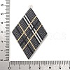 Rhombus Acrylic Big Pendants Diy Earrings Accessories OACR-M028-02C-3