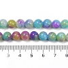 Natural Dyed White Jade Beads Strands G-NH0045-01C-5