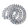 Electroplate Glass Beads Strands EGLA-G038-01A-FR02-2