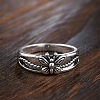 Butterfly Hollow Out Alloy Finger Rings FS-WG9DE85-03-2