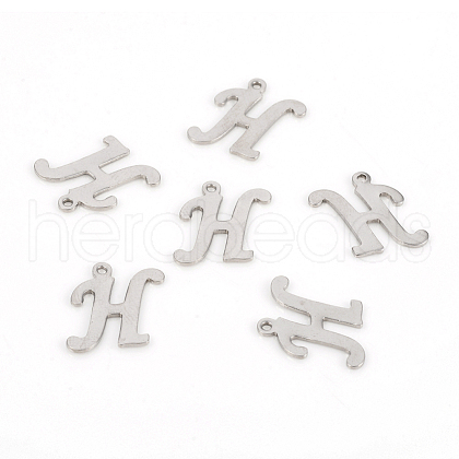 Non-Tarnish 201 Stainless Steel Pendants STAS-L244-04H-P-1