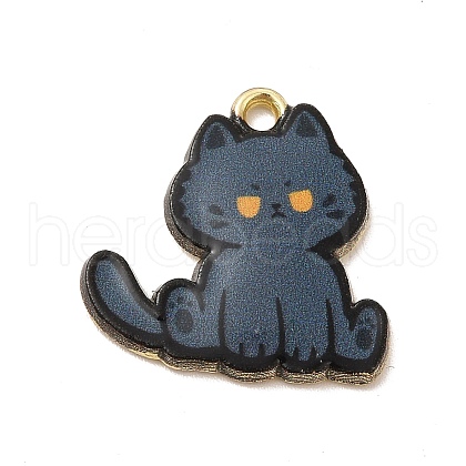 Printed Alloy Pendants ENAM-A143-05LG-01-1