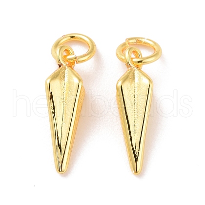 Brass Charms KK-G418-15G-1
