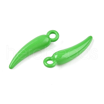 Alloy Enamel Pendants ENAM-T020-11B-RS-1