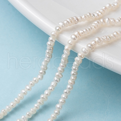 Natural Cultured Freshwater Pearl Beads Strands PEAR-G007-42-01-1