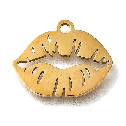 201 Stainless Steel Pendants STAS-R136-18G-1