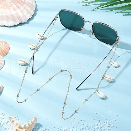 Brass Cable Eyeglasses Chains AJEW-TA00035-1