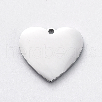 304 Stainless Steel Stamping Blank Tag Charms STAS-G215-12-P01-1